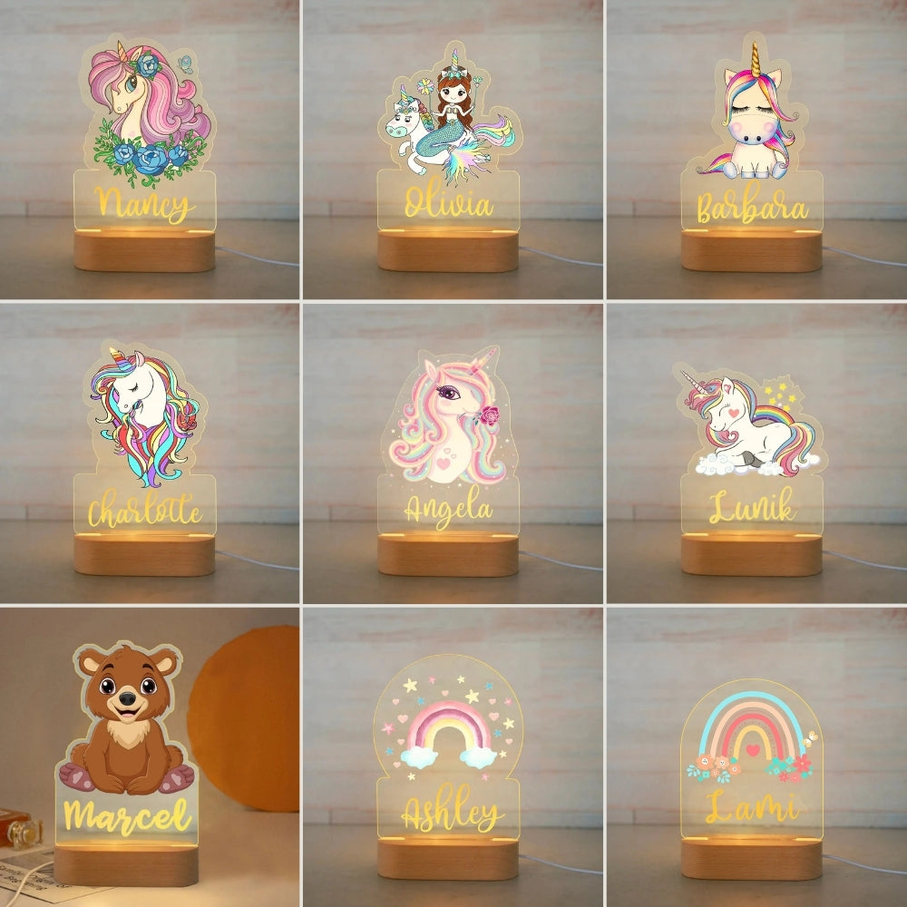 customized kids room lights