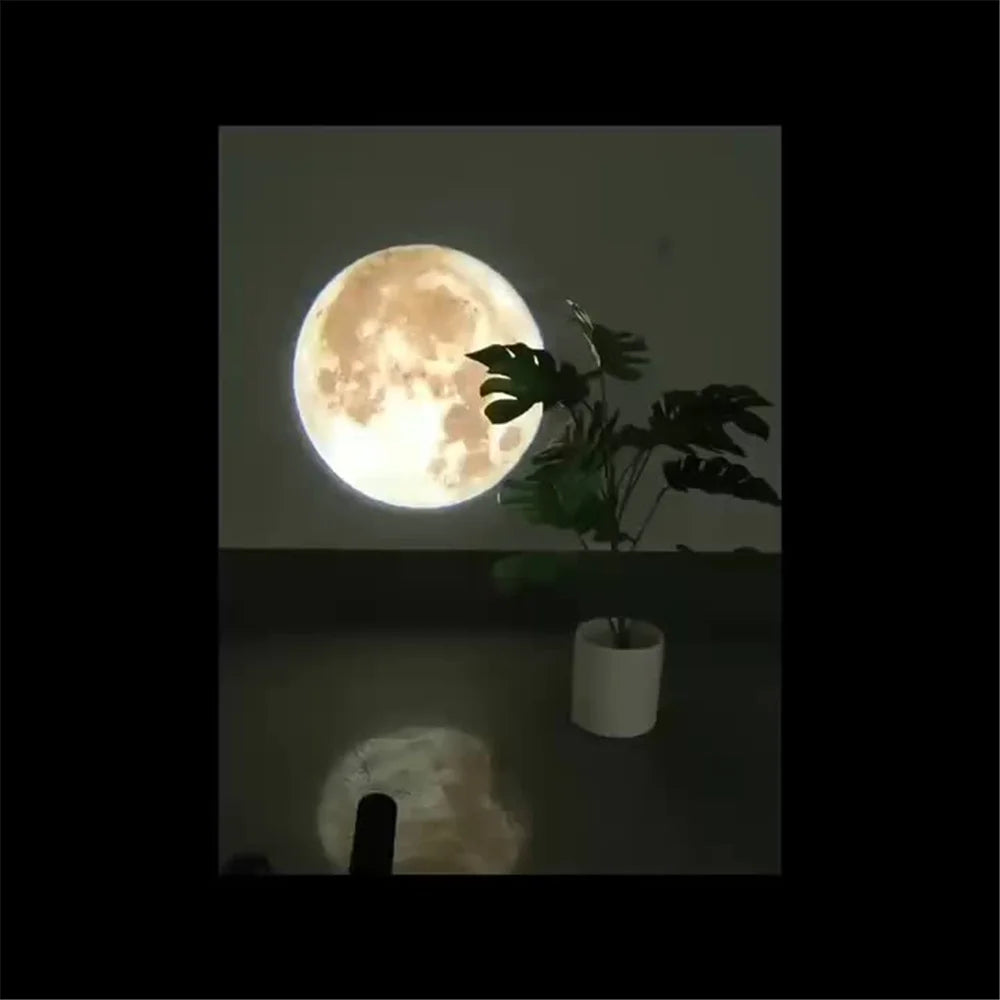 light projector moon earth