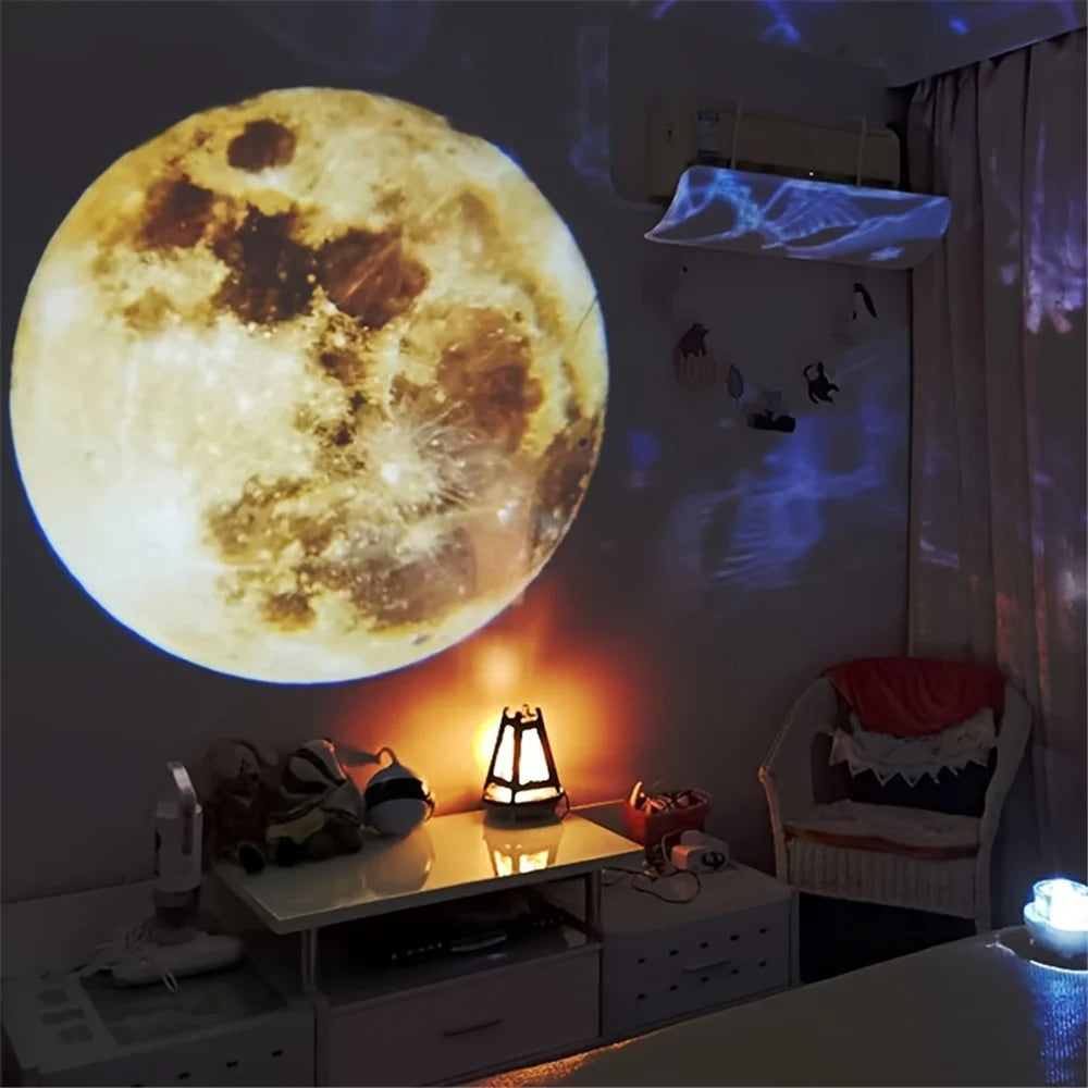 moon night light, earth night light 