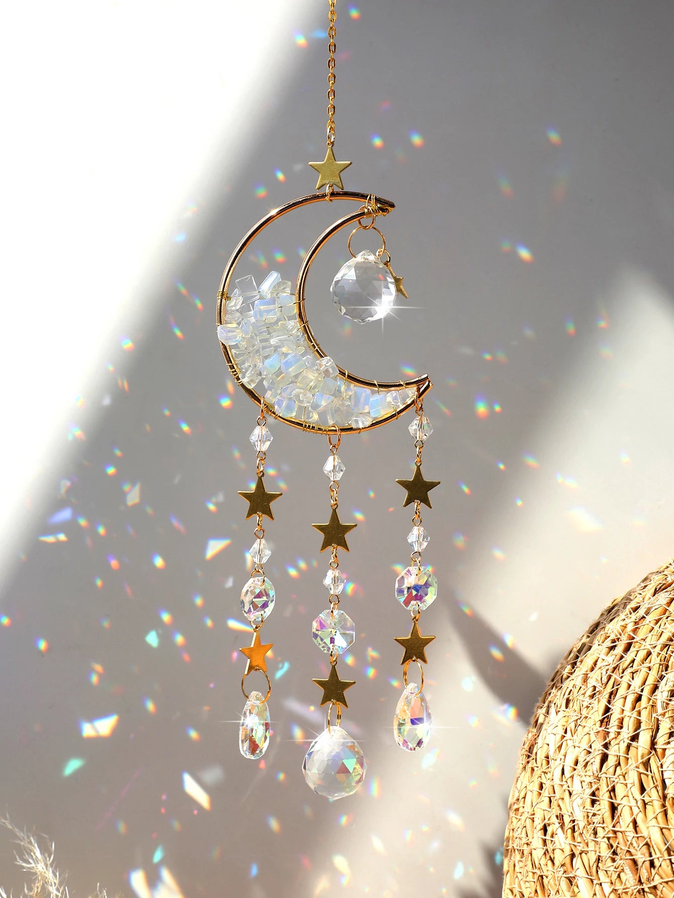 sensory toys adults moon suncatcher