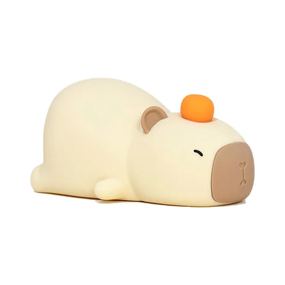 sleeping capybara night light